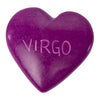 Handcarved Zodiac Kisii Soapstone Hearts, Set of 5: VIRGO
