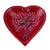 Soapstone Heart Trinket Bowl - Medium - Red Acacia Tree