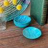 Soapstone Tree of Life Design Carved Dishes, Set of 4