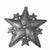 Christmas Star Haitian Recycled Steel Drum Ornament