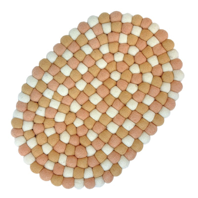 Felt Casserole Trivet, Sunset Sands