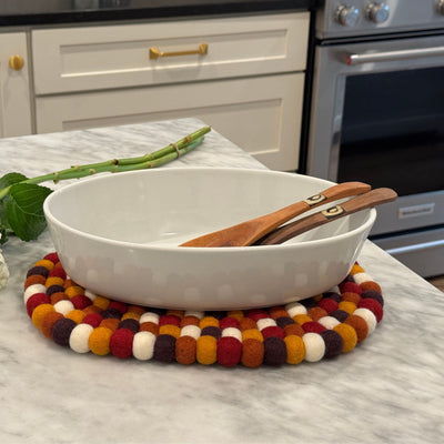Felt Casserole Trivet, Harvest