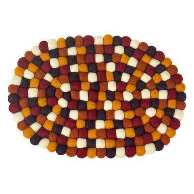Felt Casserole Trivet, Harvest