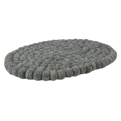 Felt Casserole Trivet, Heather grey
