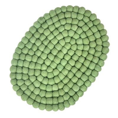 Global Crafts Felt Casserole Trivet, Classic Christmas – Handmade Eco-Friendly Felt Décor, Fair Trade, Sustainably Made by Artisans