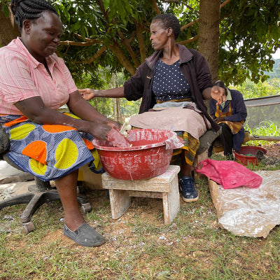 Soapstone Angel Holding Cat Sculpture