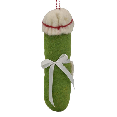 Mrs. Claus Pickle Felt Christmas Ornament