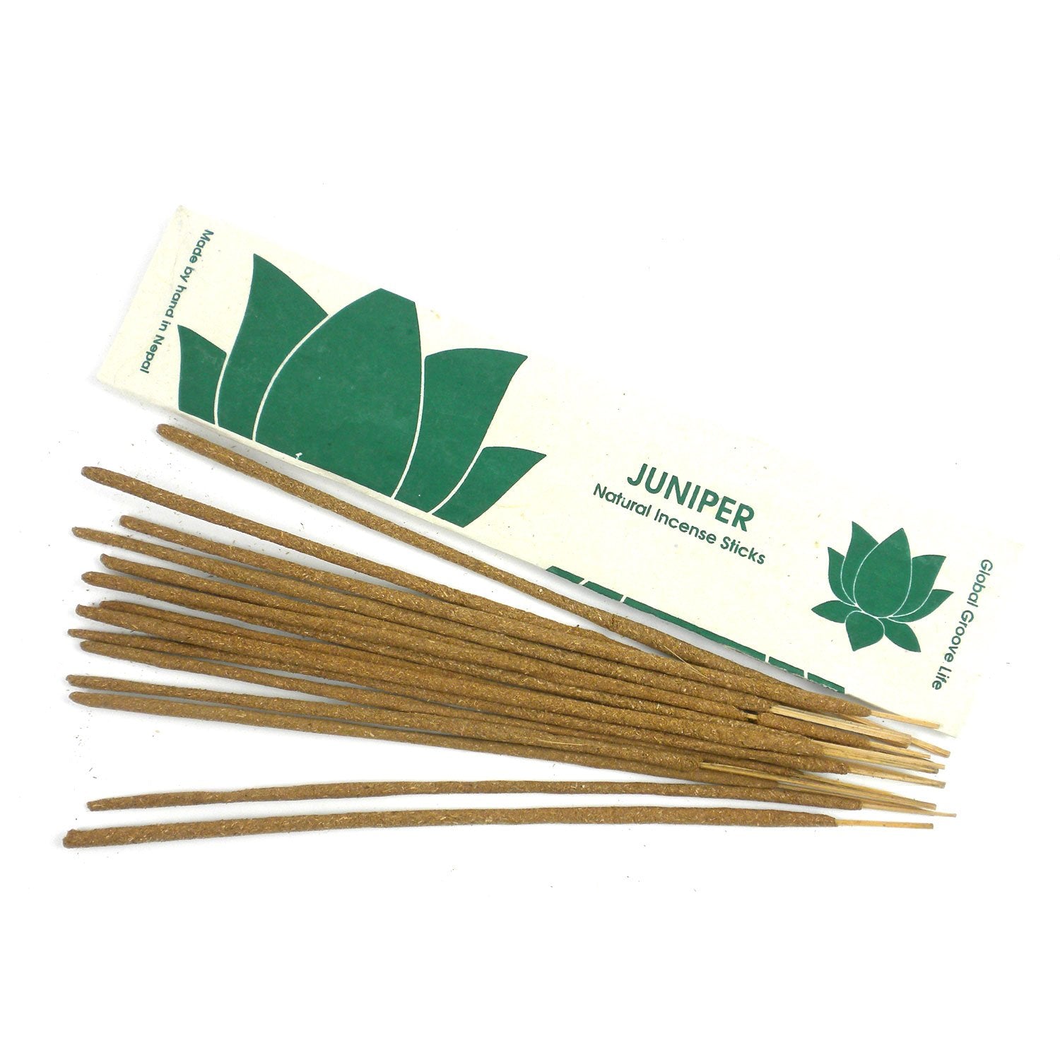 Juniper Natural Aromatic Incense Sticks – 100 Count (10 Packs of 10)