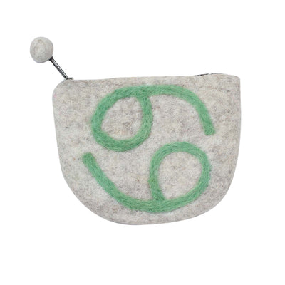Zodiac Felt Pouch, CANCER