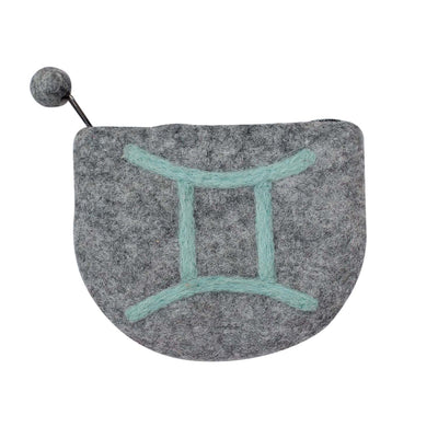 Zodiac Felt Pouch, GEMINI