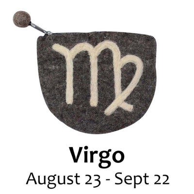 Zodiac Felt Pouch, VIRGO