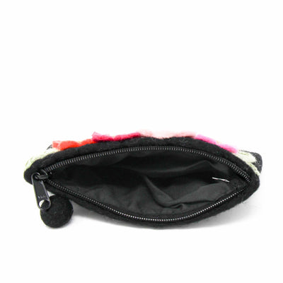 Frida Felt Zipper Zipper Pouch