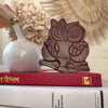 Handmade Mama Owl with Babies Sheesham Wood Puzzle Box