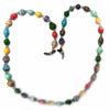 Eyeglass Paper Bead Chain, Colorful Round Beads