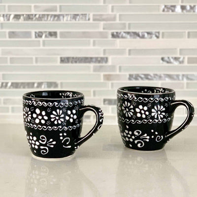 Encantada Handmade Pottery Mug, Ink