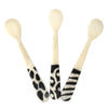 Handmade Natural Bone Bar Set - 3 Spoons