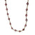 Handcrafted Clay Bead Short Necklace from Haitian Artisans, Pink