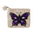 Handcrafted Butterfly Felt Coin Zipper Pouch