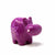 Soapstone Hippo - Medium - Fuchsia