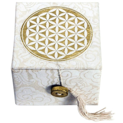 Meditation Bowl Box: 3 inch Flower Of Life