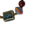 Handcrafted Papier Mache & Clay Bead Bracelet from Haitian Artisans, Set of 2
