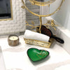 Soapstone Heart Bowl - Medium Green