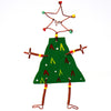 Dancing Girl Christmas Tree Pin with Linen Gift Bag - The Takataka Collection