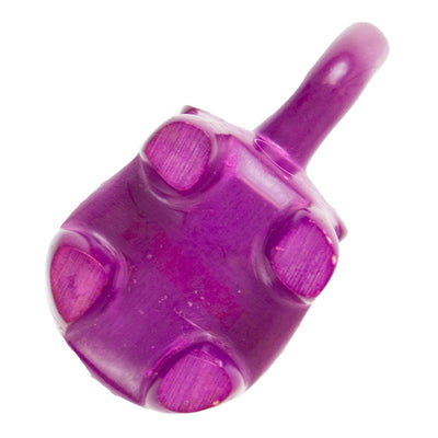 Soapstone Elephant - Medium - Fuchsia