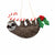 Hand Crafted Felt from Nepal: Ornament, Candy Cane Sloth