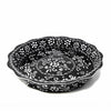 Encantada Handmade Pottery Serving Dish, Ink