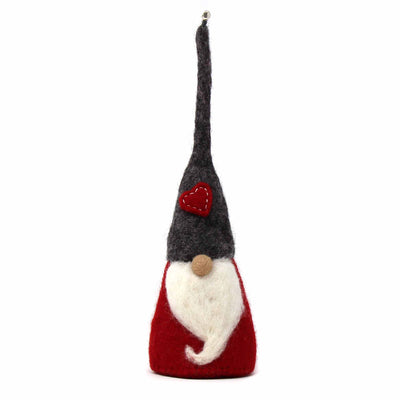 Hand Crafted Felt: Holiday Gnomes Trio