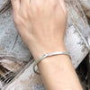 Alpaca Silver Wave Cuff Bracelet