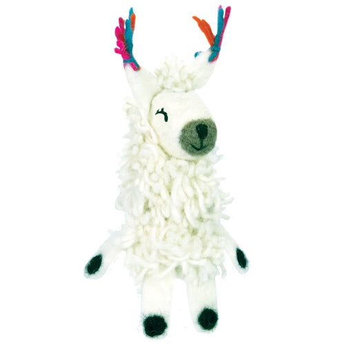 Woolie Finger Puppet - Llama