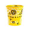 Mexican Pottery Flared Coffee Mugs, Mango