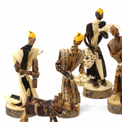 Banana Fiber Arched  Nativity Set - Esther Kariuki