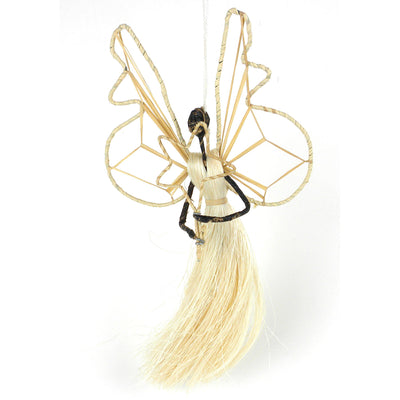 Set of 2 9in Sisal Angel Ornaments - Devotional