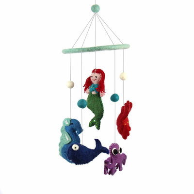 Felt Mermaid Mobile