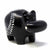 Soapstone Hippo - Large - Black