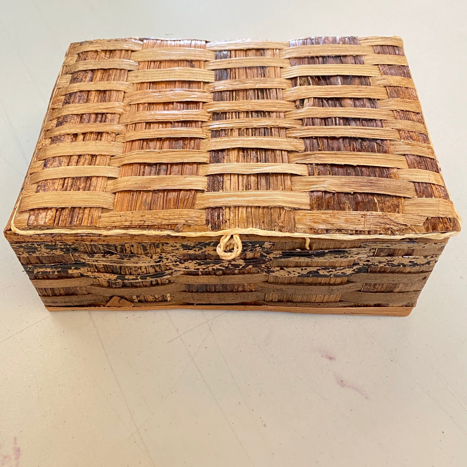 Banana Fiber Nativity Box