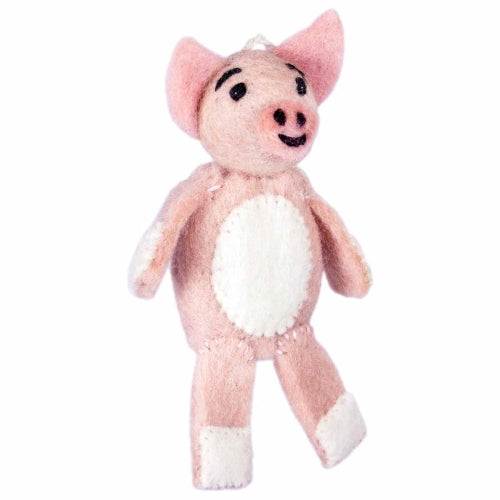 Woolie Finger Puppet - Patty Pig