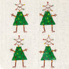 Dancing Girl Christmas Tree Pin with Linen Gift Bag - The Takataka Collection