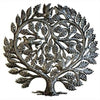 Heart Tree of Life Haitian Steel Drum Wall Art, 24"