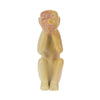 Soapstone Monkey See, Do, Hear Candle Holder Statues