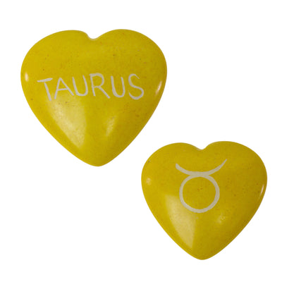 Single Soapstone Zodiac Hearts