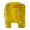 Soapstone Elephant - Medium - Yellow