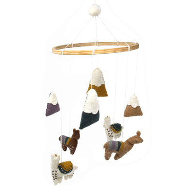 Little Llamas Baby Nursery Mobile Room Decor