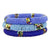 Maasai Bangles - Set of Three - Blues - Jedando (J)