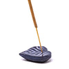 Grey Heart Soapstone Incense Holder with Jasmine Incense Sticks