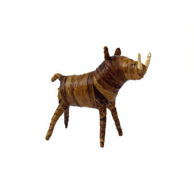 Cute Banana Fiber Warthog Sculpture