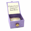 Mini Meditation Bowl Box: 2in Crown Chakra